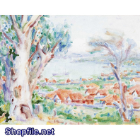 TSD3695 - Tranh sơn dầu nông thôn vui vẻ